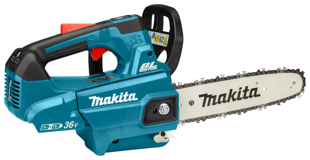 Makita duc256cz | 2x18v | motosierra de mango superior | 25cm | sin cargadores de baterias