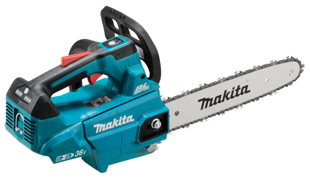 Makita duc306z001 | lxt 2x18 v motosega con impugnatura superiore 30 cm | senza batterie e caricabatterie - duc306z001