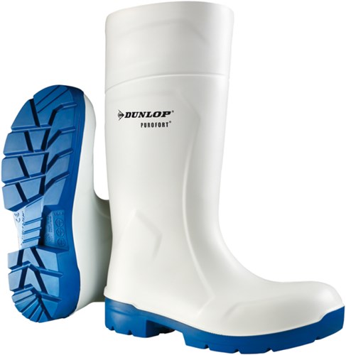 Dunlop ca61131 purofort foodpro multigrip s4 blanco azul - talla 48 - 15.036.68.48