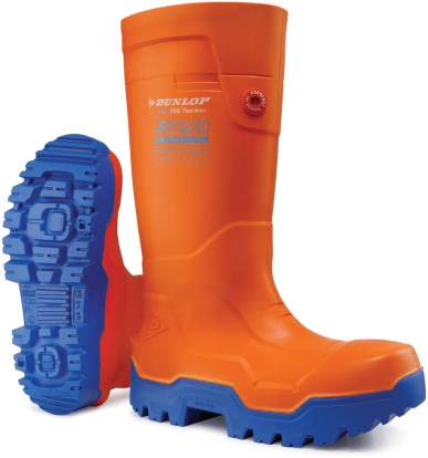 Dunlop lp8ku01 boot fieldpro thermo+ orange s5 | orange | size 47 - 8713197055976