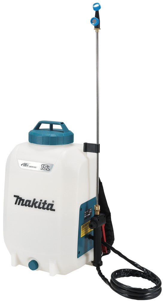 Makita dus158z | lxt 18 sc | spruzzatore a pressione a zaino | 15 litri | senza batteria e caricabatterie | in scatola - so158z