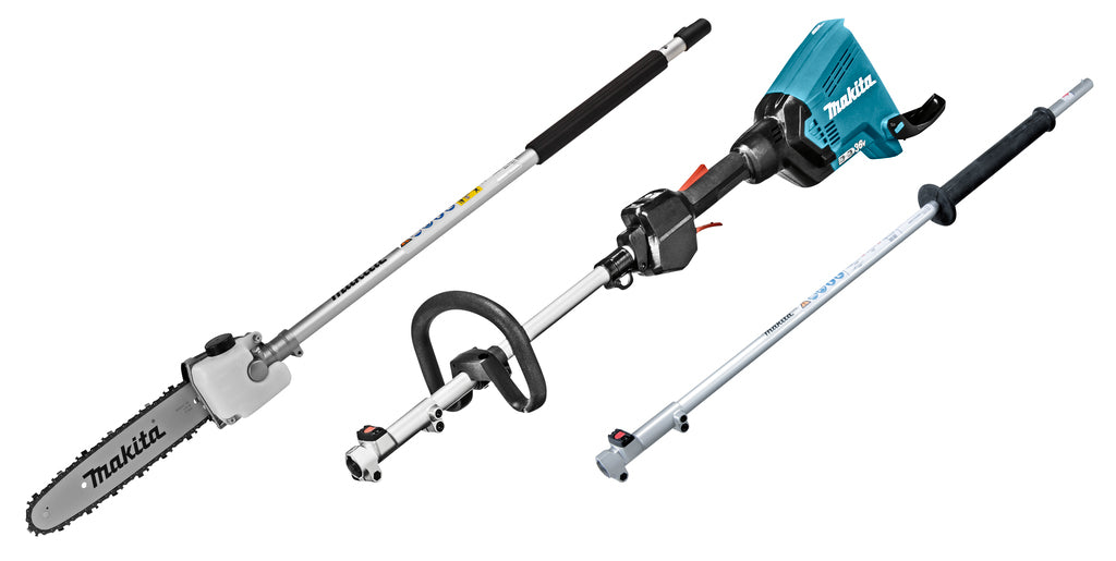 Makita dux60zx12 | Sistema combinato 2x18 V + attacco motosega e impugnatura prolunga | senza caricabatteria - dux60zx12