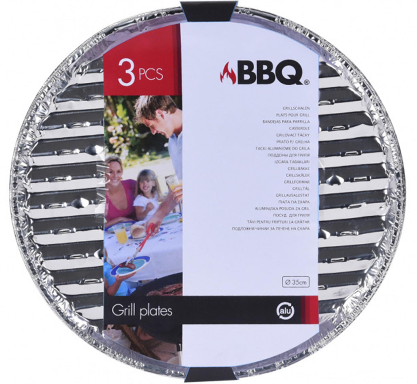 BBQ BBQ Barbecue Grill escamas alrededor de 3 piezas