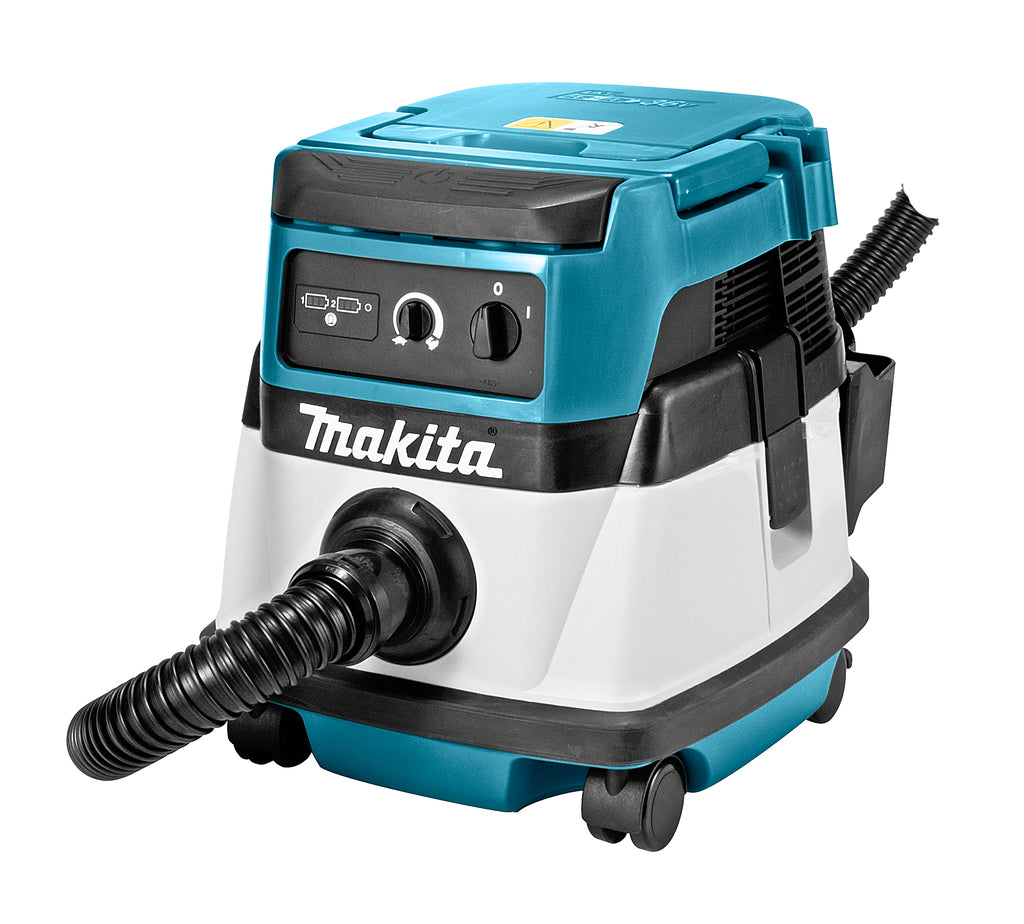 Aspirador híbrido Makita 2x18v 230v desnudo