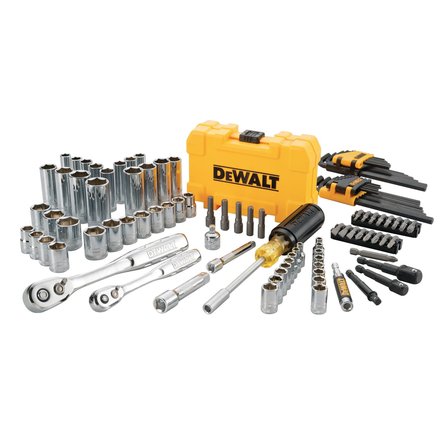 Dewalt dwmt73801-1 | conjunto de herramientas | en herramientas de mecánica de accionamiento | 108 piezas - dwmt73801-1