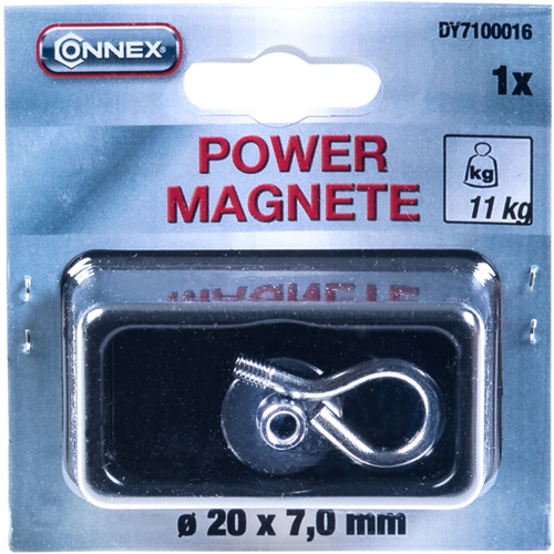 Connex imán neodimio ojo d20 11kg - dy7100016
