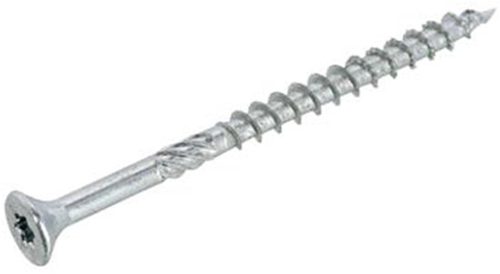 Dynaplus unischroef spaanplaatschroef verzinkt platkop deeldraad torx tx25 4.5x100 55 | 200 stuks - 0281.01.34801