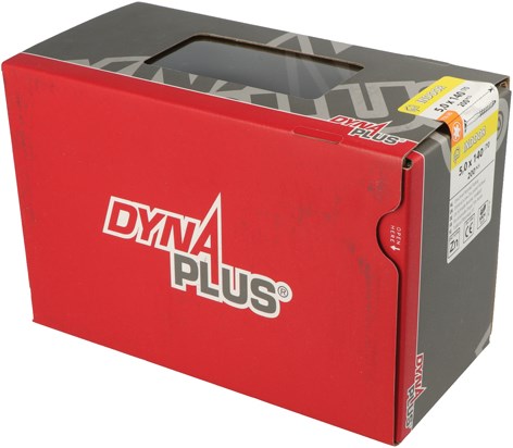 Vite uni Dynaplus vite per truciolare zincata parte testa piatta filetto torx tx25 5,0x140 70 | 200 pezzi - 0281.01.43001