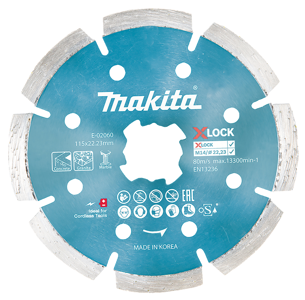 Accessori Makita disco diamantato 115mm - e-02060 e-02060