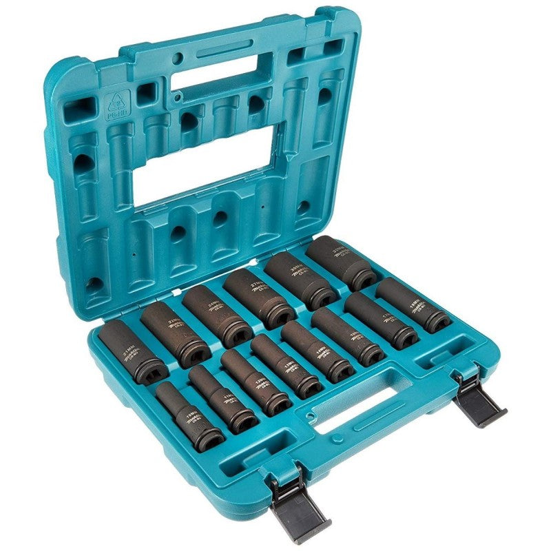Juego de vasos de impacto Makita 1 2 14 piezas