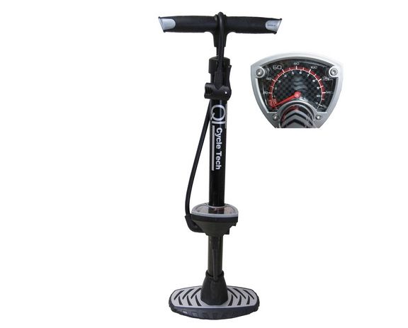 Cyclech Cycle Tech Cycle Tech Castilla Manometro per pompa ad alta pressione A V F V