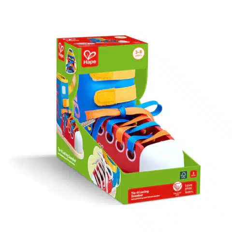 Edugro hape tie it leren strikken schoen