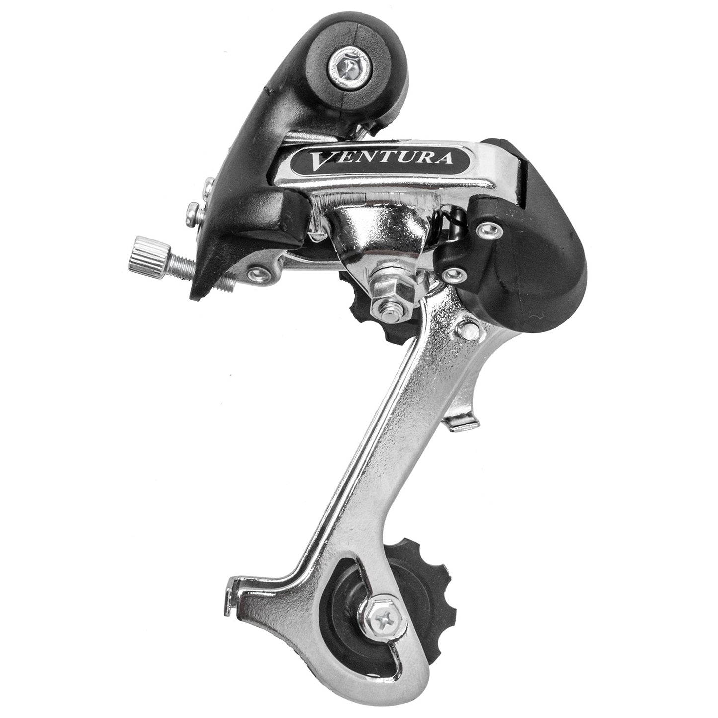 Ventura Achter derailleur 6 7 8v Lange Cage Bolt Conferma fino a 36T.