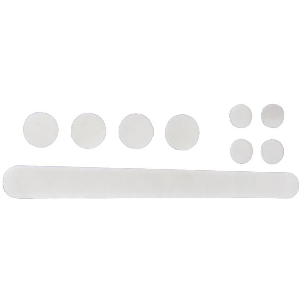 Velo Sticker Set per la protezione del Frame Fork RMS a 9 pezzi trasparente