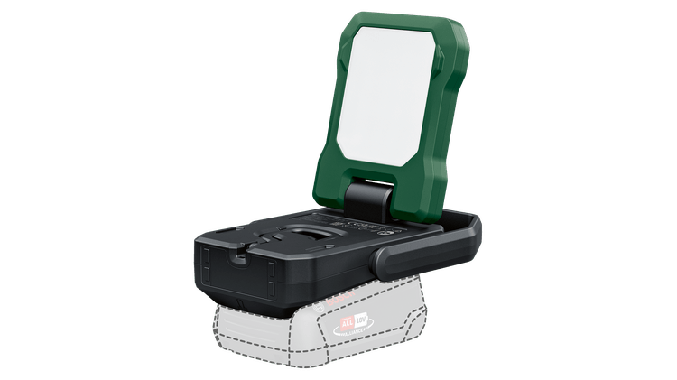 Linterna Bosch easyspotlight verde batería 18v-400 | sin batería ni cargador - 06039a1200