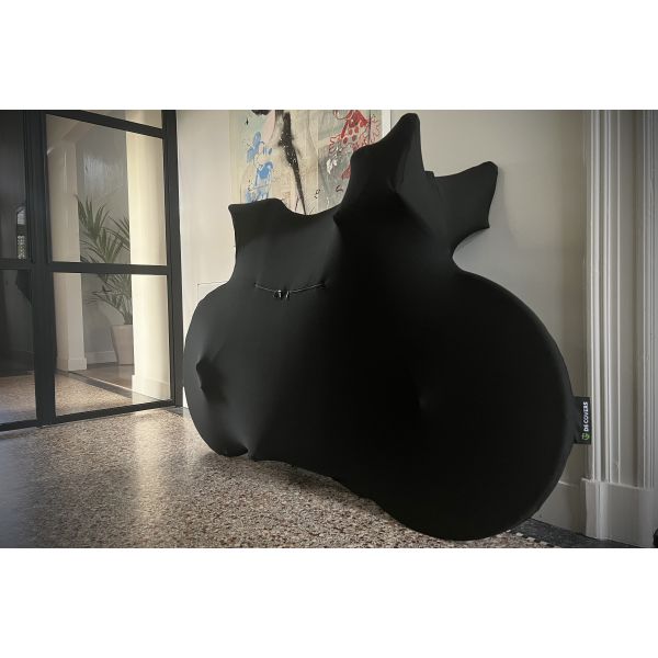 DS copre calzino in bicicletta completo adatto per il vettore di biciclette nero