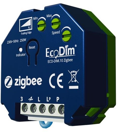 Elemento dimmer eco LED 0-250w corte de fase ecodim - 4355427
