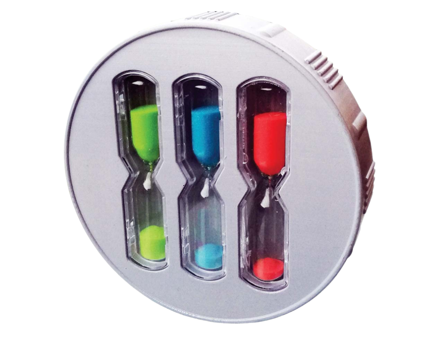 Ecosavers Shower Coach 3 Hourglasses 4-6-8 min