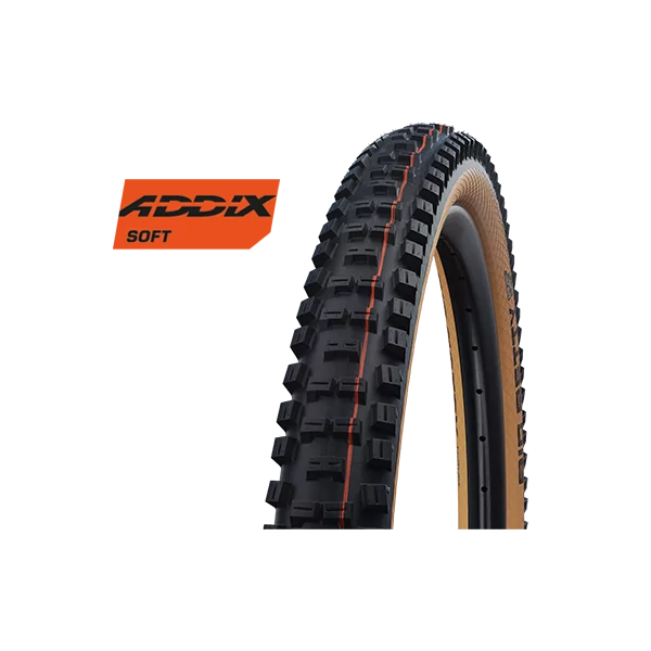 Vouwband Schwalbe Big Betty Super Gravity 29 x 2.40 62-622 mm - zwart bruin