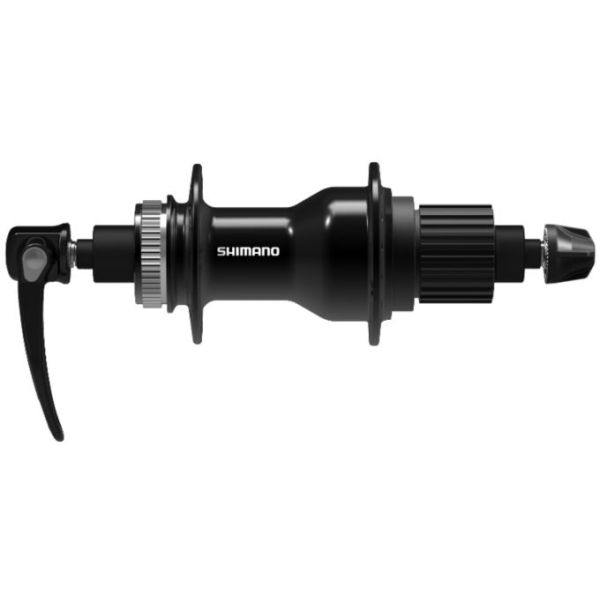 Shimano achternaaf 12 speed fh-qc500-ms-b micro spline - cl - 36 gaats - 135 mm inbouw - zwart