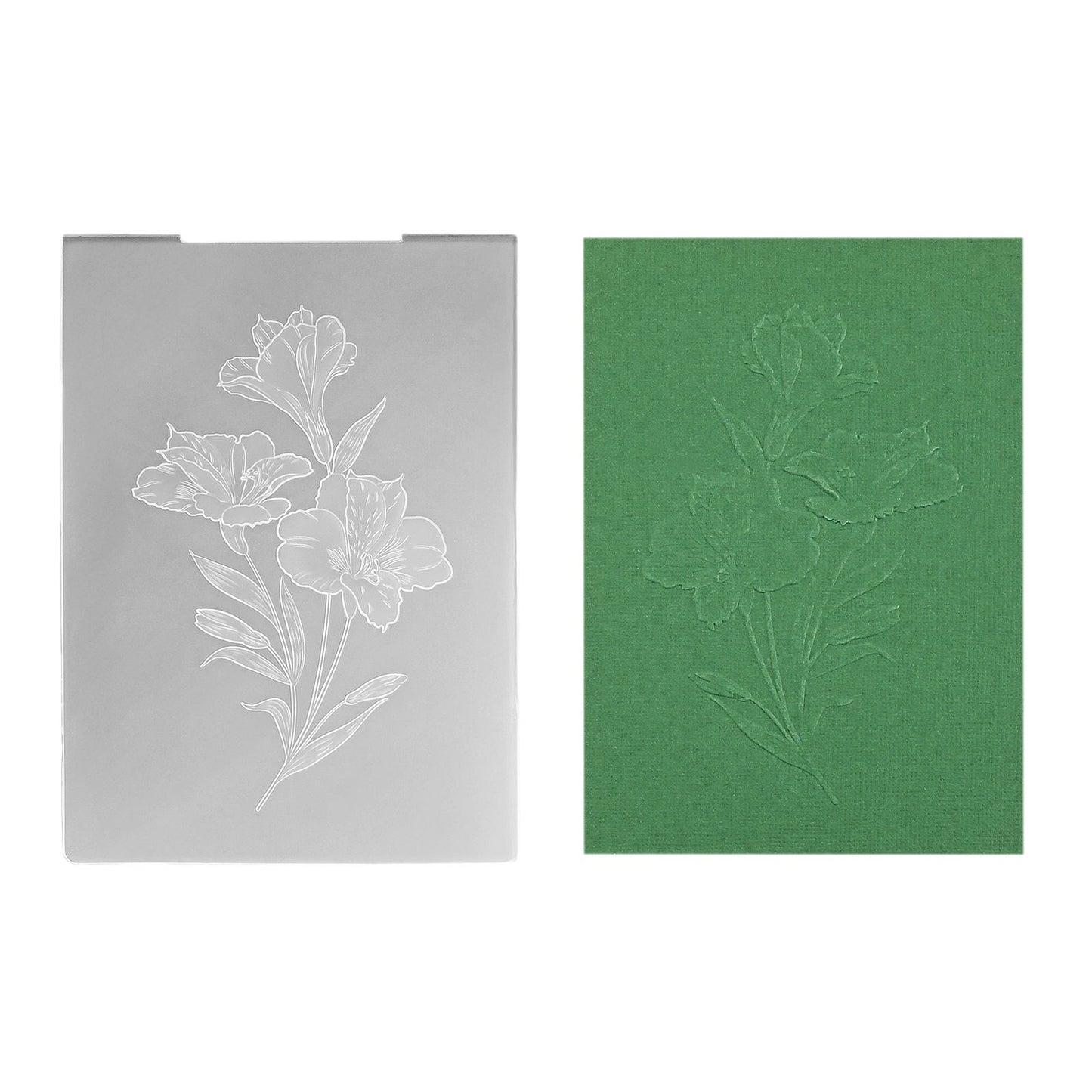 La elección de Nellie • Carpeta de estampado 3D orquídea 10,5x14,8cm