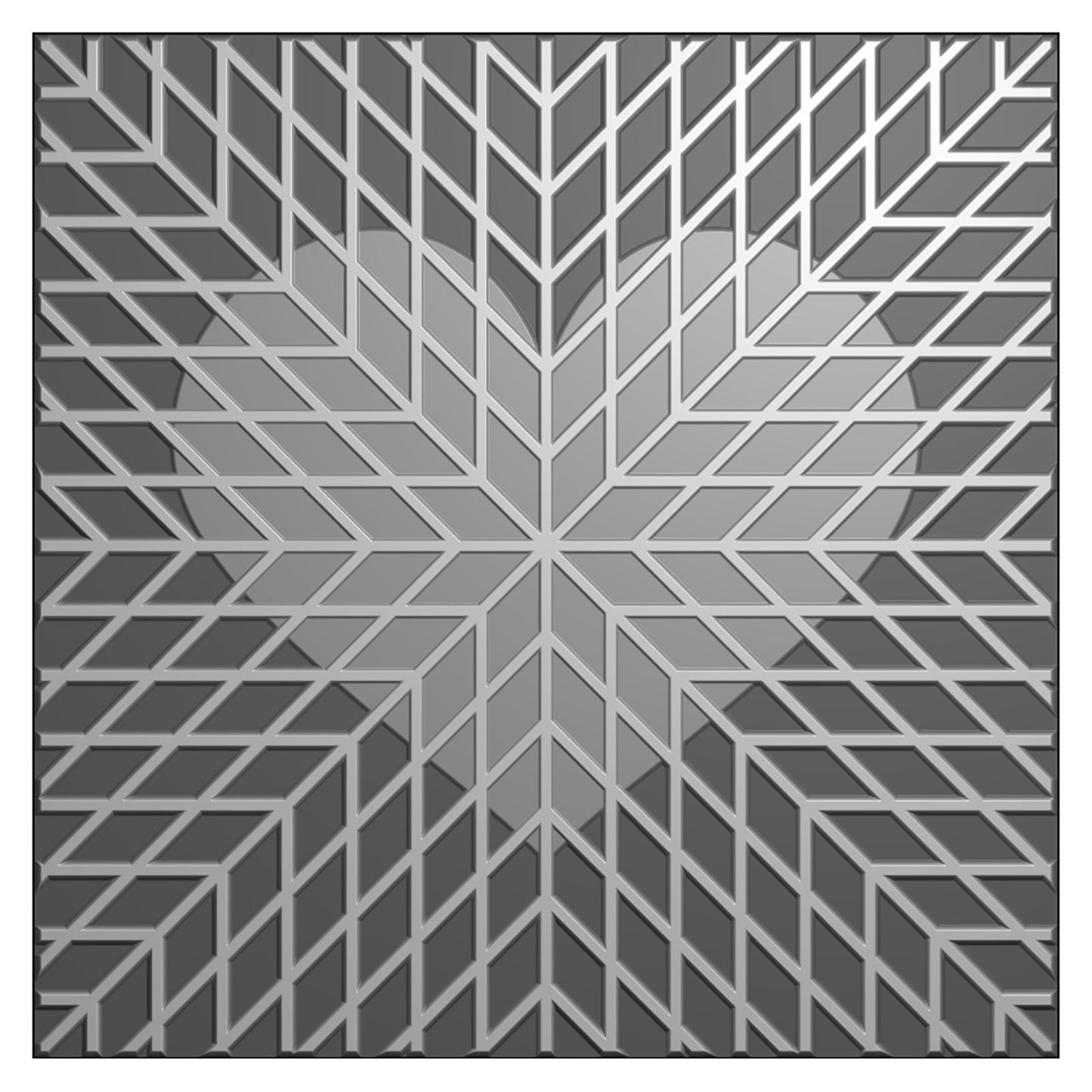 La scelta di Nellie • cartella in rilievo con sfondo geografico 15x15 cm