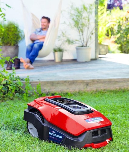 Cortacésped robótico monoplaza Einhell freelexo 450 bt | 18v | 18cm | sin batería ni cargador - 3413944