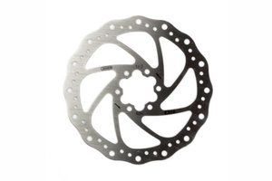 Disco freno 160 mm 6 fori in acciaio argento