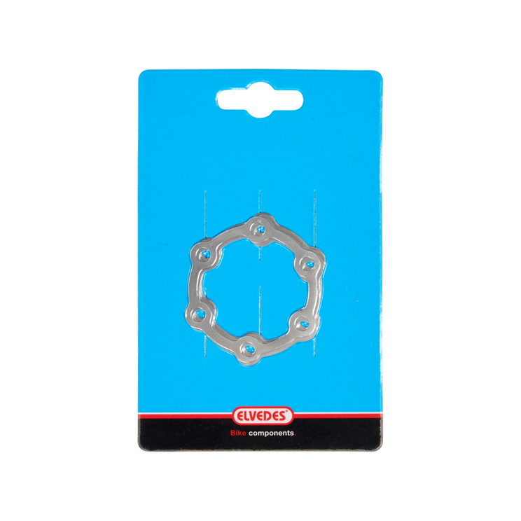 Spessori per dischi freno Elvedes ø0,1 mm in acciaio inox (8 pezzi)