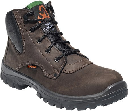 Calzado de seguridad emma zapato de trabajo emma zandvoort alto s3 forrado de cuero | marrón (d) | talla 37 - 11.148.112.01