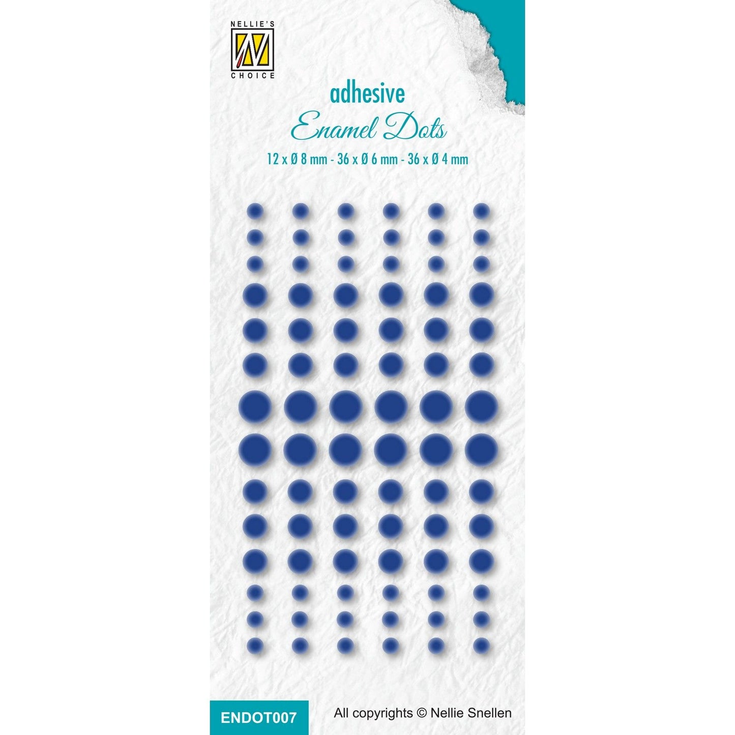 La scelta di Nellie • puntini smaltati 293c blu