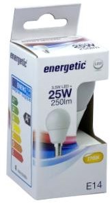 LED bullet energetico E14 2,9-25W 2700K opaco - 2710212