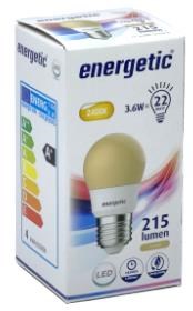 Bombilla LED energética E27 2,9-22W 2400K llama - 2710290