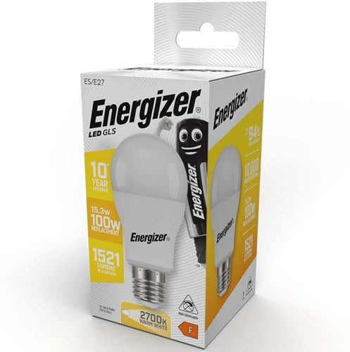 Energizer led gls e27 15.3-100w 2700k opaco - 2603030