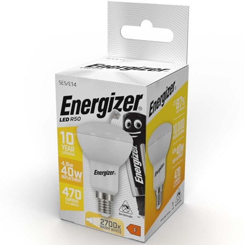 Energizer faretto led r50 e14 4.9-40w 2700k opaco - 2604010