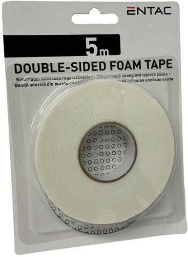 Entac cinta de espuma de doble cara 19mm rollo 5m - 4139520