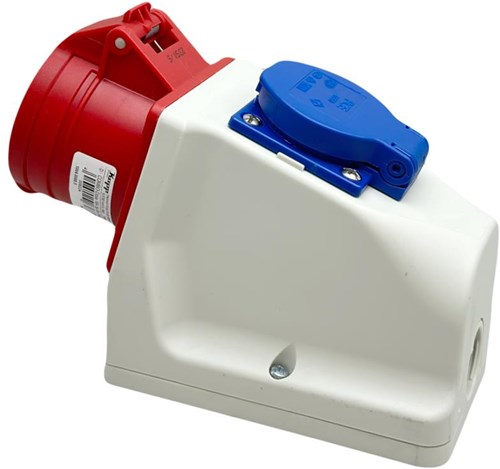 Combinato vaso da esterno Enzo abl cee 5p 16a 400v con 2p+ra - 6315161