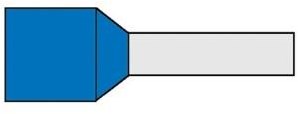 Virola Enzo aislada 2,5x8 azul 4421050