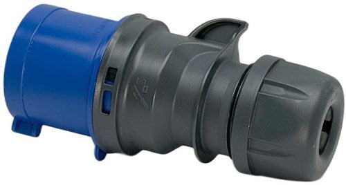 Spina Enzo cee 3p 32a 400v blu 6315145