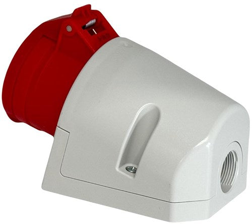 Inodoro de superficie Enzo cee 5p 16a 400v rojo - 6315160