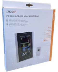 Estación meteorológica Enzo Chacon con sensor exterior inalámbrico + barómetro - 8150185