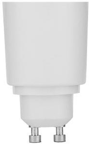 Adattatore portalampada Enzo Entac da gu10 a e27 6070040