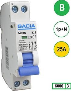 Maquina instalacion enzo gacia 25a b kar 2p gacia - 4517814