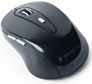 Enzo gembird ratón óptico inalámbrico usb rojo negro 9510041