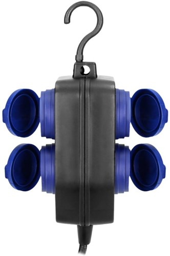 Ngk enzo haoppeling negro ip44 h05 3x1.5qmm 5m 4v con válvula | cordón de goma 6871980