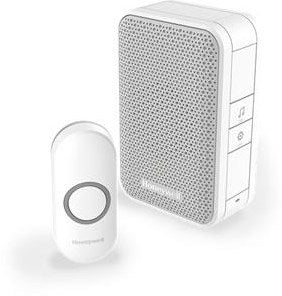 Timbre portátil inalámbrico Enzo Honeywell con pulsador 100m 8421010
