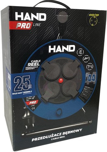 Enzo carrete de cable | h05 | 3x1,5qmm | 25m | azul | ip44 - 1167286
