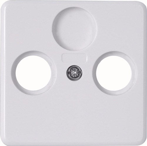 Enzo kopp hk02 wit afdekraam voor coax 4621040
