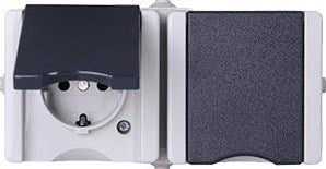Enzo kopp swd enchufe de superficie ra doble horizontal - 4628120