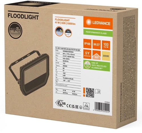 Lampada da esterno LED Enzo solare in acciaio inox 5017530